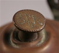 05191c.jpg; 05191; Koperen theepot; Theepot