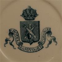 05236c.jpg; 05236; Schotel Hotel D'Orange Zandvoort; aardewerk