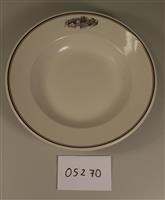 05270a.jpg; 05270; Bord Cafe-Restaurant Zomerlust Zandvoort; aardewerk