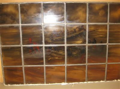 05668.jpg; 05668; Glas-in-lood raam; glas in lood