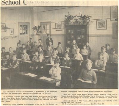 09579.jpg; 09579; Scholen; krantenartikel