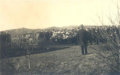 19003.jpg; 19003; begrafenis Dr. C.A. Gerke; begrafenis