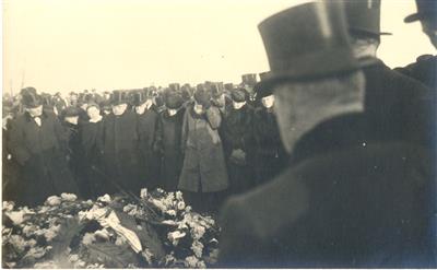 19007.jpg; 19007; Begrafenis Dr. C.A. Gerke; begrafenis