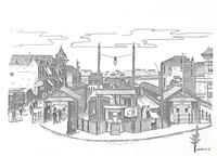 19621a.jpg; 19621; Tramplein; Pentekening