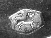 10623_B.jpg; 10623; Zilveren geboortelepel; geboortelepel