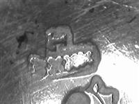 11572_A.bmp; 11572; miniatuur zilveren papkom; papkom