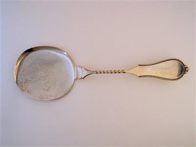11663.jpg; 11663; zilveren ijsschep; ijsschep