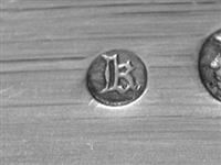 11679.2_C.bmp; 11679.01=02; 2 zilveren vleesvorkjes; vleesvork