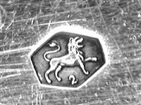 11681_B.bmp; 11681; zilveren fruitlepel; fruitlepel