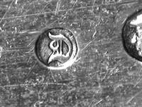11690_C.bmp; 11690; zilveren fruitlepel; fruitlepel