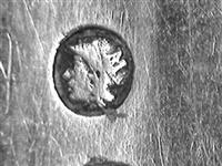 11694_A.bmp; 11694; zilveren vleesvork; vleesvork