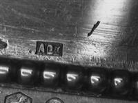 13234_1.bmp; 13234; Zilveren briefopener; briefopener
