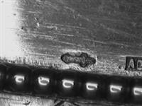13234_2.bmp; 13234; Zilveren briefopener; briefopener