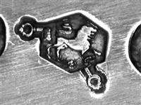 13881_B.bmp; 13881; Zilveren schaal model CE 746; schaal