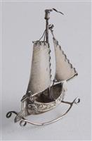 14927.1-02.jpg; 14927; Miniatuur zeilschip; miniatuur zeilschip
