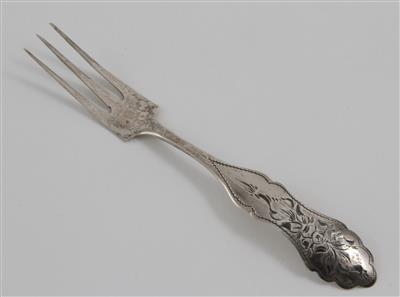 14984.2-02.jpg; 14984.02; Zilveren taartvorkje; taartvork