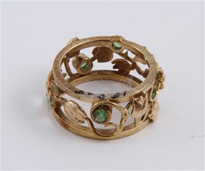 15023.1-01.jpg; 15023; Gouden ring met toermalijn; ring