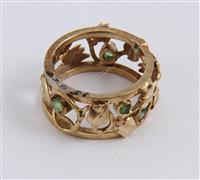 15023.1-02.jpg; 15023; Gouden ring met toermalijn; ring